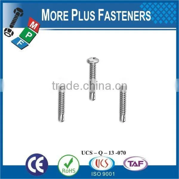 Made in Taiwan ALL METAL Tek Screws Pan Head Self Drilling photo-6