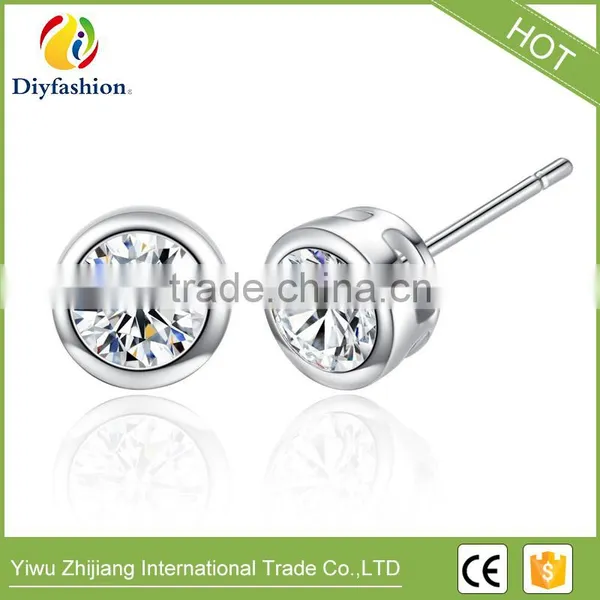 Wholesale Earrings Cubic Zirconia Earrings Fancy Earrings For Party Girls photo-3