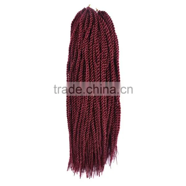 2016 Best Selling no Tangle Top Quality Wholesale Jumbo Braid Synthetic Braiding Hair for Senegalese Twist Braids 201g photo-3