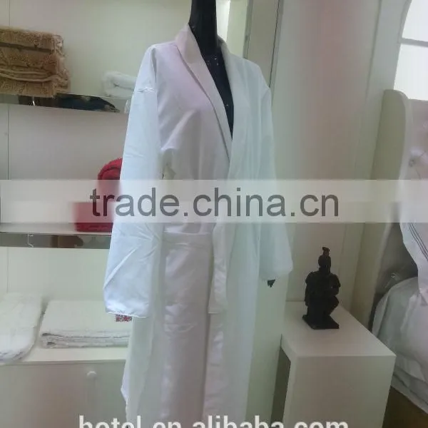Hotel Microfiber Knitted Terry Bathrobe