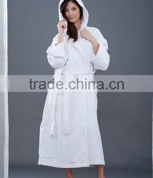 Direct Factory Sale Hotel Velour Bathrobe photo-4