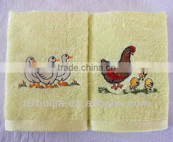 Lovely Kids Bamboo Embrodiery Face Towel Hand Towel photo-3