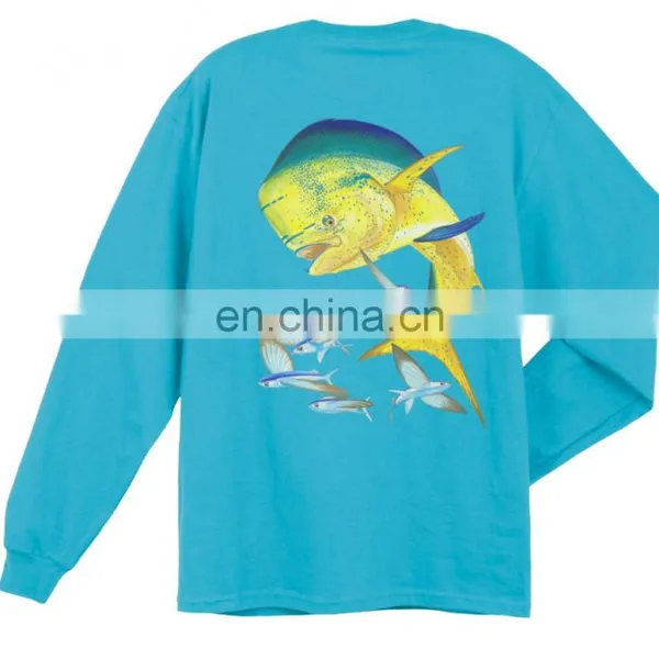 OEM Round Neck Long Sleeve Fishing Shirt photo-2