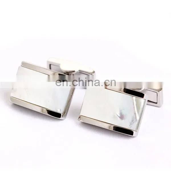 Luxury Cufflinks White Stone Wedding Cufflinks