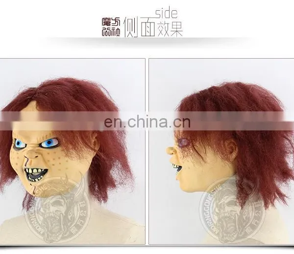 Halloween Horror Mask Chucky Doll photo-4