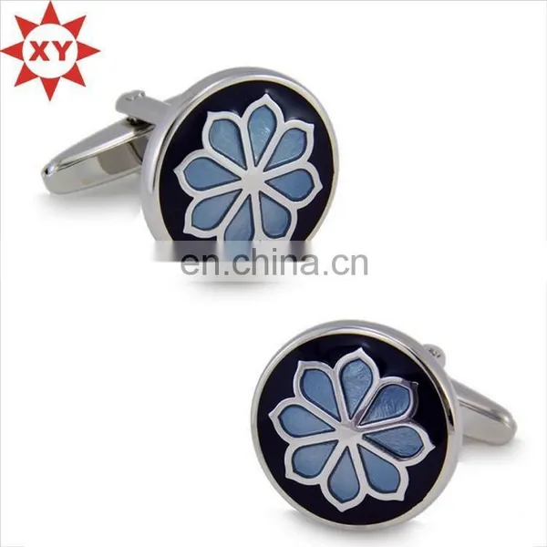 Europe style fashionable metal cuff button for gift