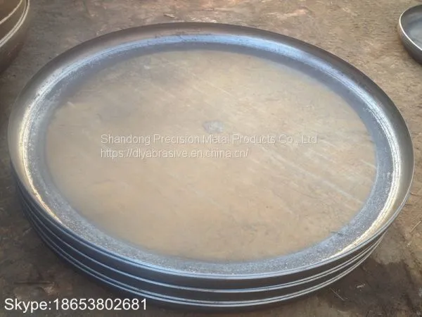 304 Stainless Steel Flat Flanged Head/ Forged Boiler Part Bottom Cover photo-4