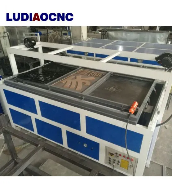 Acrylic ABS Vacuum Forming Machine Plastic Vacuum Thermoforming Machine for Sign Logo photo-5