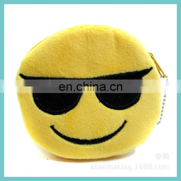 30 Styles of Creative Plush Emoji Coin Purse photo-6