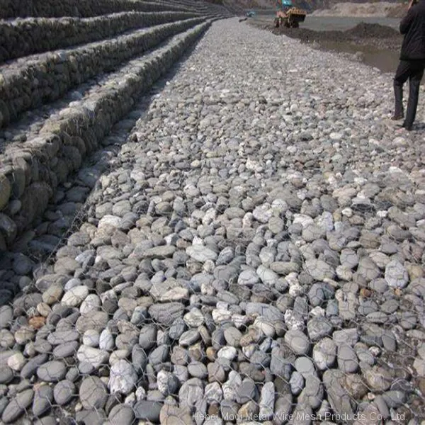 Galfan 5 Aluminum Galvanized Gabion Mesh /60*80 2.2mm Tie Wire Gabion Cages/high Quality Gabion Retaining Wall photo-4