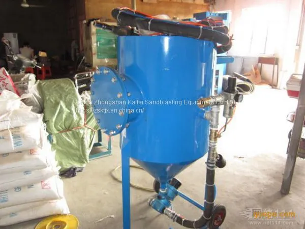 Travelling Sandblasting Machine，Dry Spray and Wet Spray Conversion photo-2