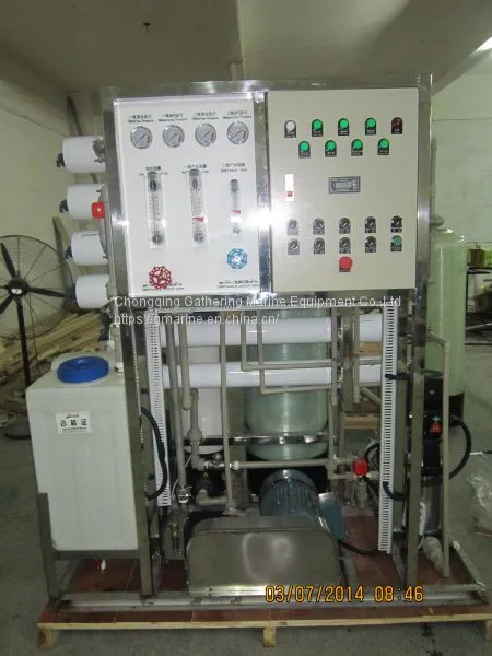 Marine Fresh Water Maker With Reverse Osmosis System