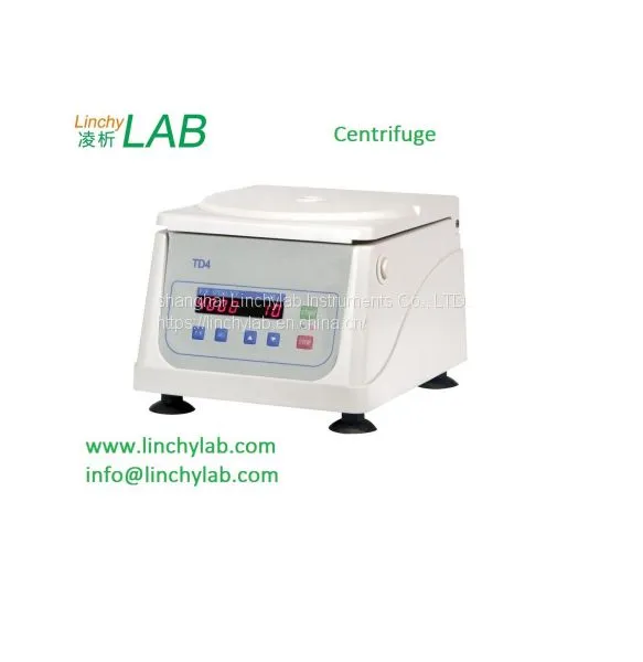 Lab Centrifuge/medical Centrifuge/blood Speration Centrifuge/min Centrifuge/Linchylab Mini Desktop Laboratory Medical Centrige Small One photo-4