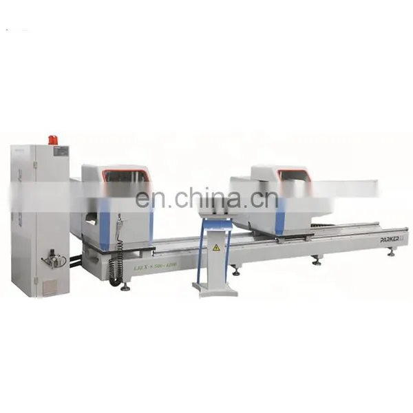 Heavy Duty CNC Double Head Any Angle Cutting Machine LJZ2X-S-500/650*4200/aluminum Window Making Machine photo-2