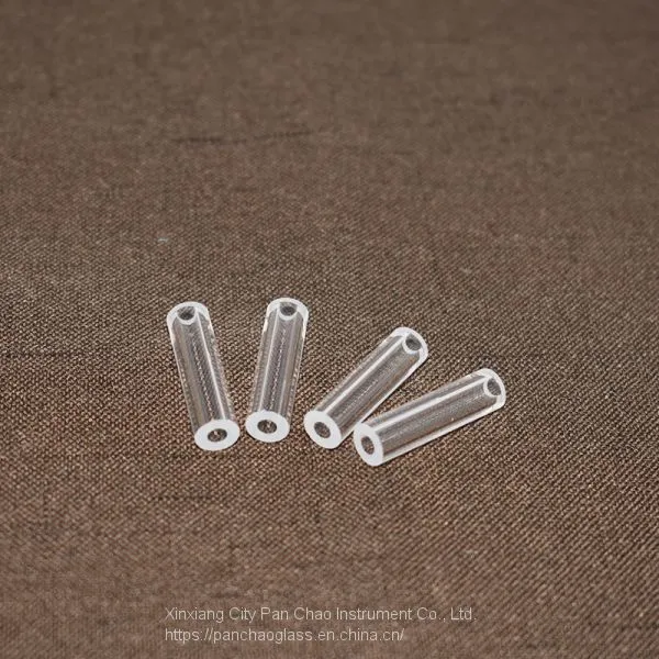 Little Pyrex Pipes Crystal Quartz Pipes Clear Pyrex Glass Tubing photo-4