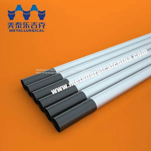 OD21.4mm * W.T 2mm * L1000mm Ceramic Coated Oxygen Lance Pipe Daiwa Lance