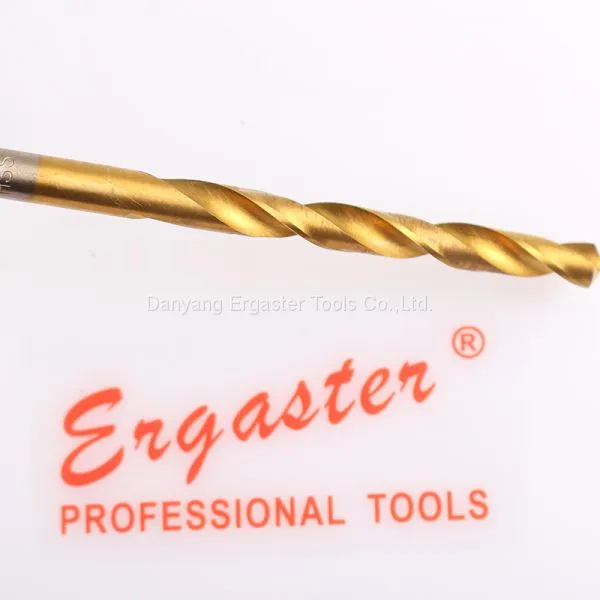 Titanium Drill Bit Set - 5-Piece, M2 High Speed Steel HSS, for Steel, Alloy and Other Hard Metals photo-4