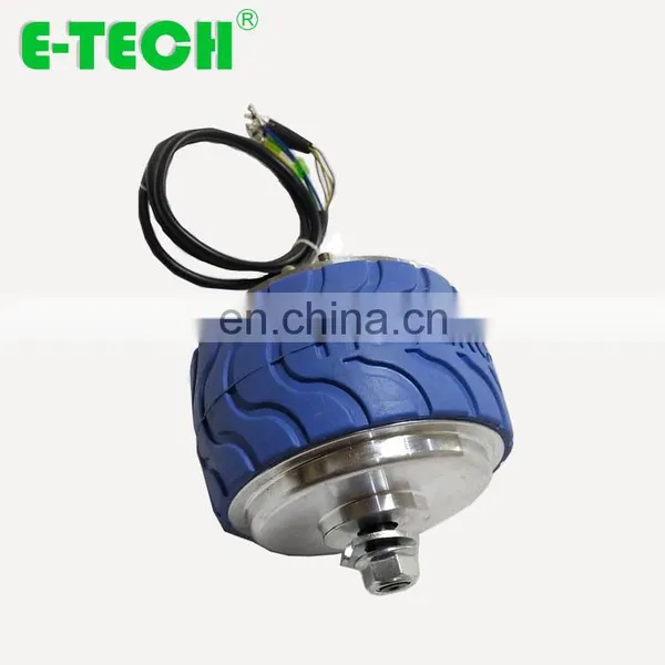 Etech Low Speed 4 Inch Geared DC Brushless Wheel Hub Motor photo-2