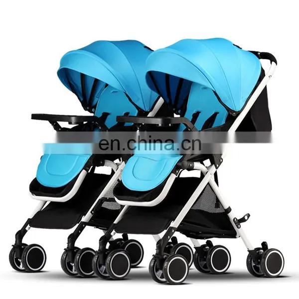High View Light Buy Baby Twin Strollers Stroller Baby for 2 Baby photo-4