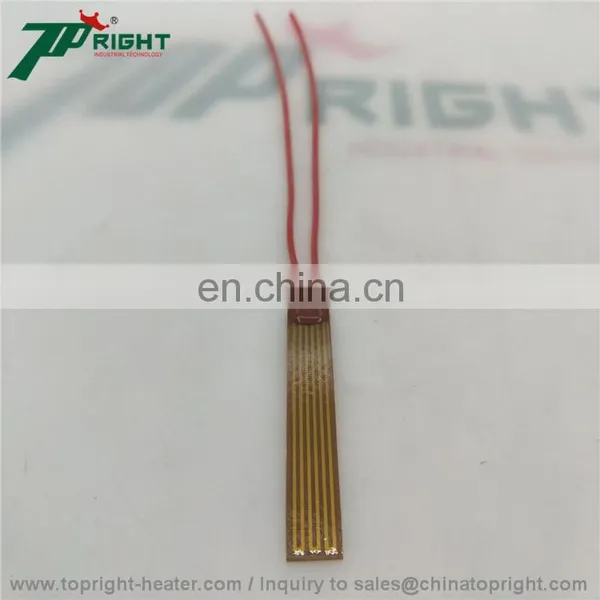 5V Battery Powered Heating Element,Customize 3.7v 5v 7.4v 9v 12v 24v 36v 48v 60v Polyimide Film Heater photo-5
