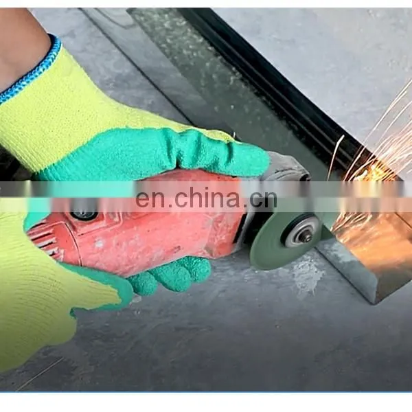 Abrasion Resistant Latex Gripper Knit Gloves For Household Work photo-5
