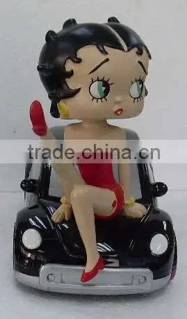 Wholesale Resin Craft Betty Statue, Sexy China Pretty Betty Model photo-4