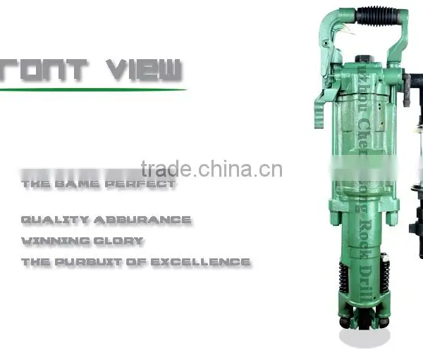 Pneumatic Tools YT28 Pneumatic Air Leg Rock Drill With Air Compressor photo-5