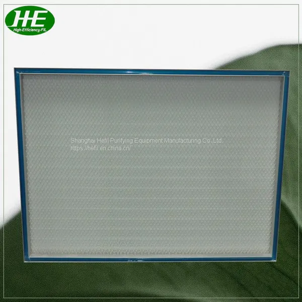Mini Pleated Gel Seal Clean Room HEPA Air Filter photo-3