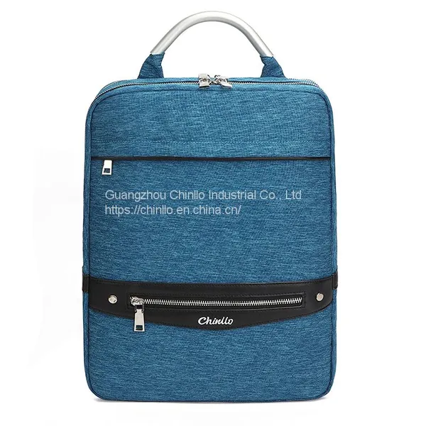 Fashion Zipper Men's Backpacks College Wind Student Backpacks Environmental Protection Material Handbags Custom Logo CLG18-158 photo-5
