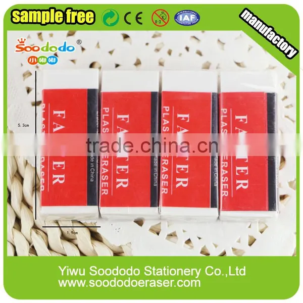 Cool Stationery School Use Office Eraser photo-3
