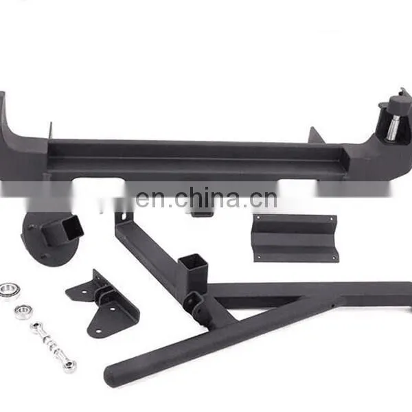 Steel Rear Bumper Guard With Spare Tire Rack for Suzuki Jimny 4x4 Parts photo-2