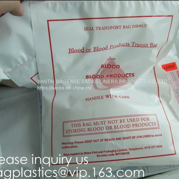 Cytotoxic Waste Bags Clinical Autoclavable Biohazard Bags Transport Bags Blood Bags, BLOOD BAGS, BLOOD GIP BAGS, BLOOD HANDLE ZIP BAGS, Medical Biohazard Waste Plastic Bag, BAGPLASTICS, BAGEASE, PAC, PAK photo-4