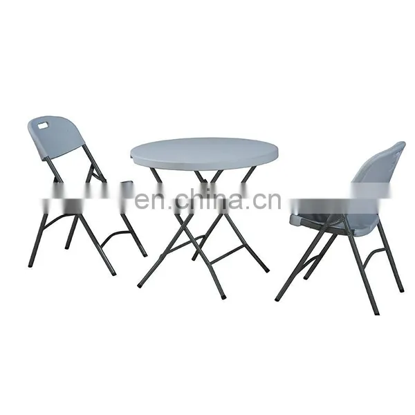 Adjustable Height Folding Table Legs Low Price Outdoor Wall Mounted Folding Iron Table 8ft Multifunctional Folding Table Frame photo-4