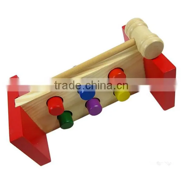 New Fashion Wood Baby Game For Baby,Lovely Solid Wood Child Game For Chid,Kid Knocking Games photo-3