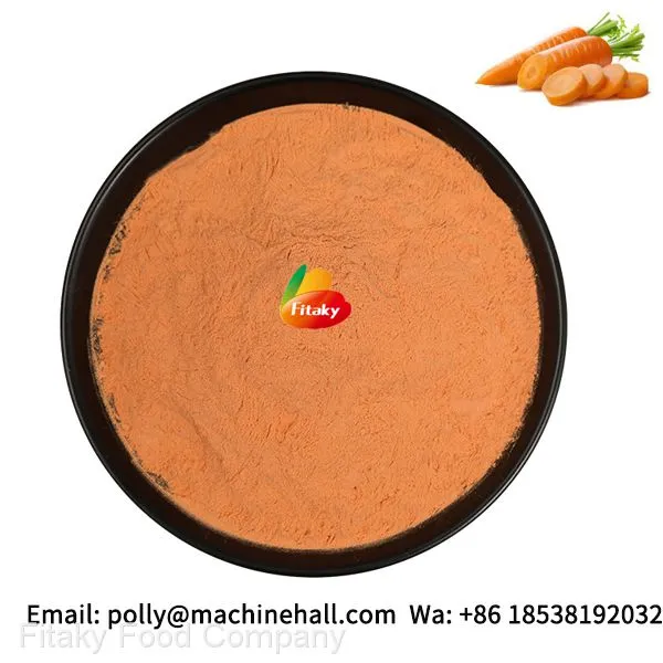 100% Pure Carrot Powder Wholesale Price 100-120 Mesh photo-2