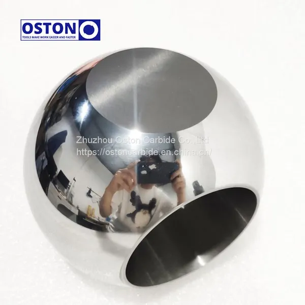 K10/K20 Tungsten Carbide Valve Ball With Hollow Hole for Valve Pumps