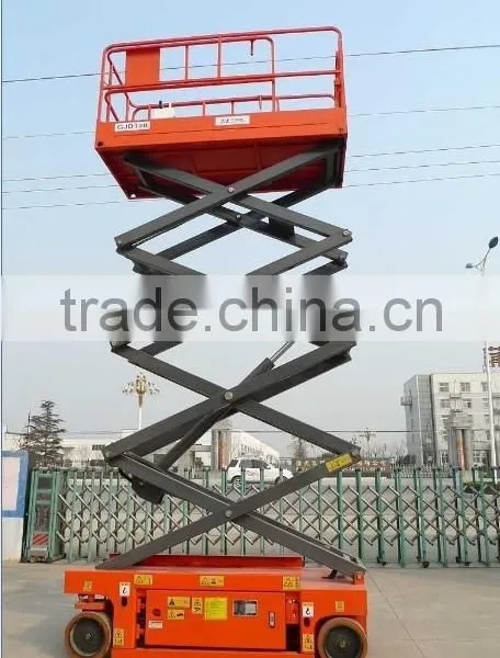 Mobile Scissor Lift Platform 10m, 4 Wheels Lift Platform photo-6