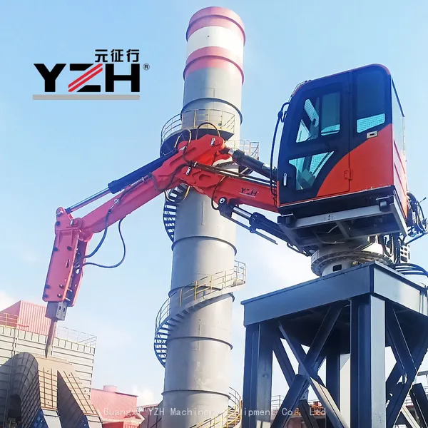 Stationary Rockbreaker Boom System photo-3