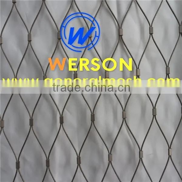 Architectural Facade Rope Mesh,architectural Rope Mesh ,stainless Steel Cable Mesh | Generalmesh photo-4