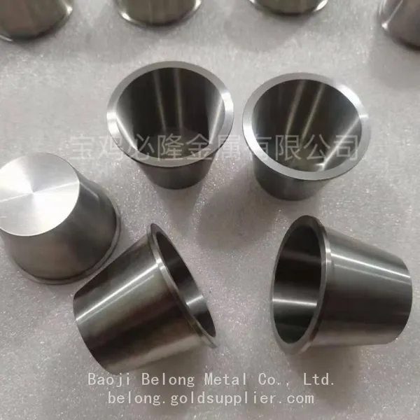 High-Performance 99.95% Purity Molybdenum Crucibles photo-2