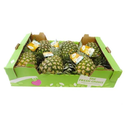 OEM Recyclable Coated Paper 1kg Orange Fruit Box for Export Shipping photo-4