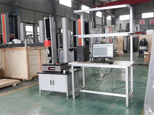 HST-WDW-E Computerized Universal Testing Machine 1KN/5KN/10KN for Rubber/Plastic, ISO 527, ASTM D638 photo-5