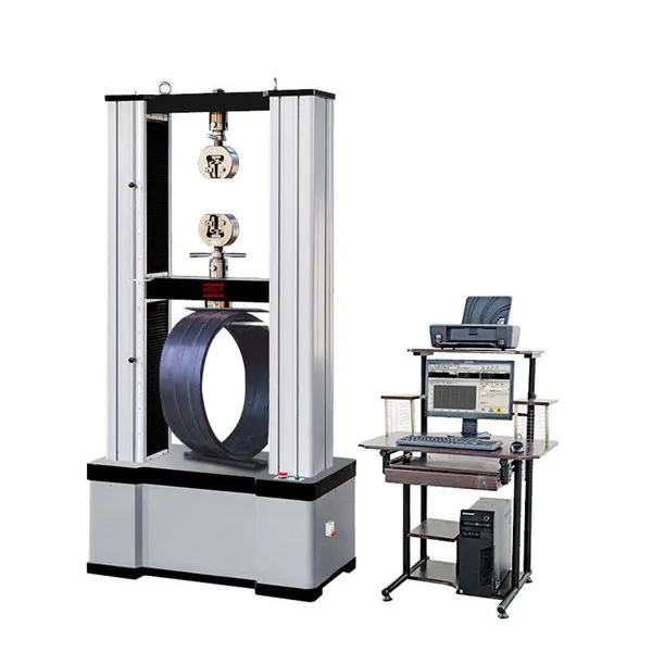 ASTM EN ISO 300KN Plastic Pipe Tires Ring Stiffness Testing Machine/Universal Testing Machine Factory photo-2