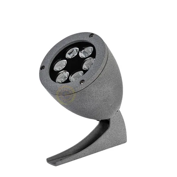 6w Led Circular Tile Floodlights for Ancient Architectural Pavilions, Glazed Tile Lighting, Corrugated Tile Projector Lights photo-5