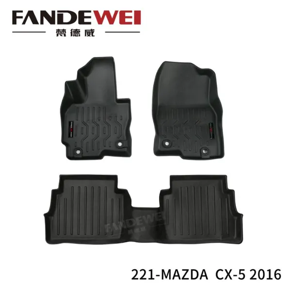 Use for MAZDA CX-5 Odorles 3D Auto Carpet Car Floor Mat Luxury Carpet Easy to Clean Anti-slip Makers Custom All Weather Zero Formaldehyde Waterproof photo-2