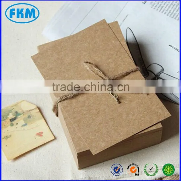 Blank Kraft Paper Card photo-3