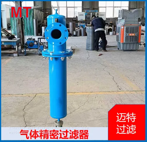 High Precision Gas Filter, Industrial Pipeline Compressed Air Nitrogen Mist & Particulate Filter photo-5