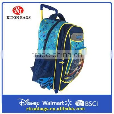 New Custom Cartoon Character Design of Trolley School Bag for Teenagers photo-3