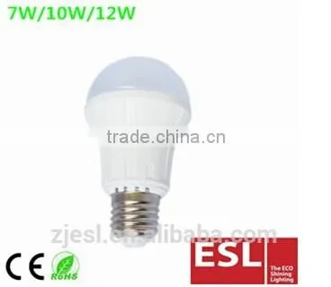 A60 7W/10W/12W E27 Alumunum Body Dimmable Led Bulb LIGHT photo-4