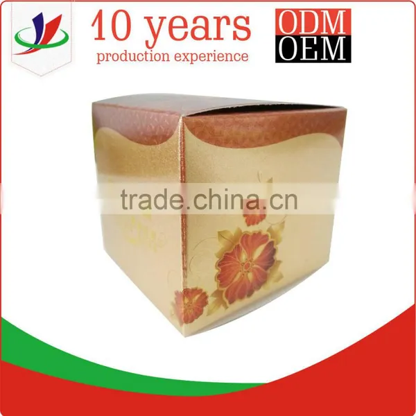 Gold Stamping Cosmetic Paper Box Matt photo-5